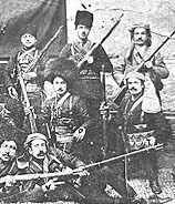 bewaffnete Osmanen